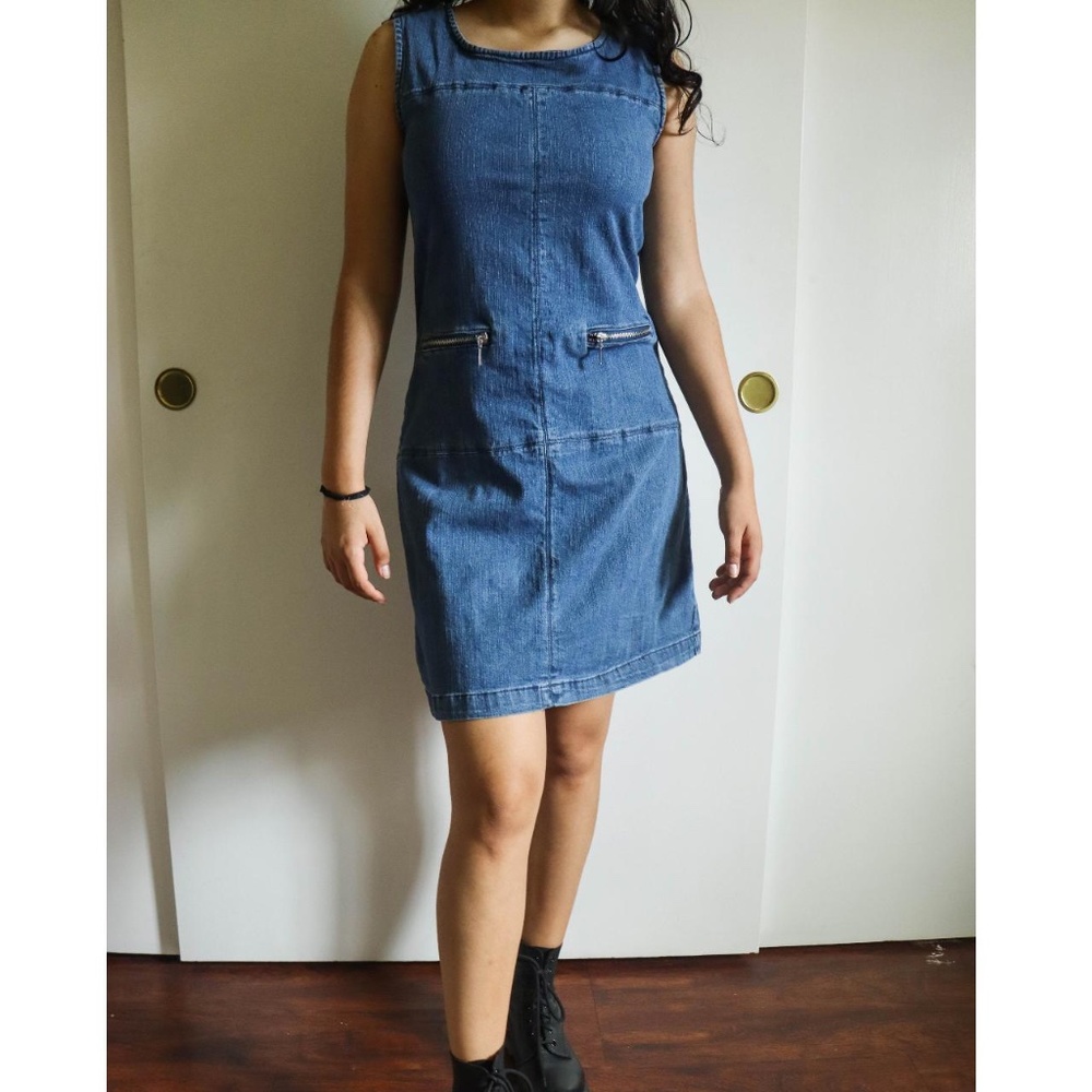 Midi Denim Dress